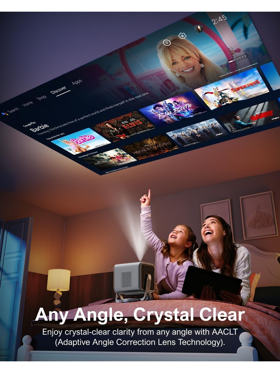 Ultimea Nova C40 600 Lümen Wi-fi 4k Projeksiyon Cihazı Görseli