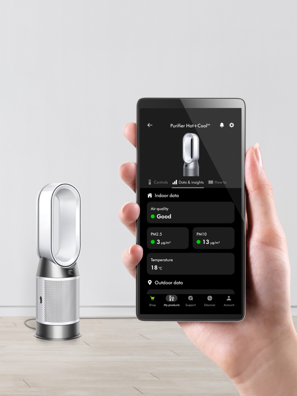 Dyson Purifier Hot+cool Hp1 Hava Temizleme Cihazı Görseli