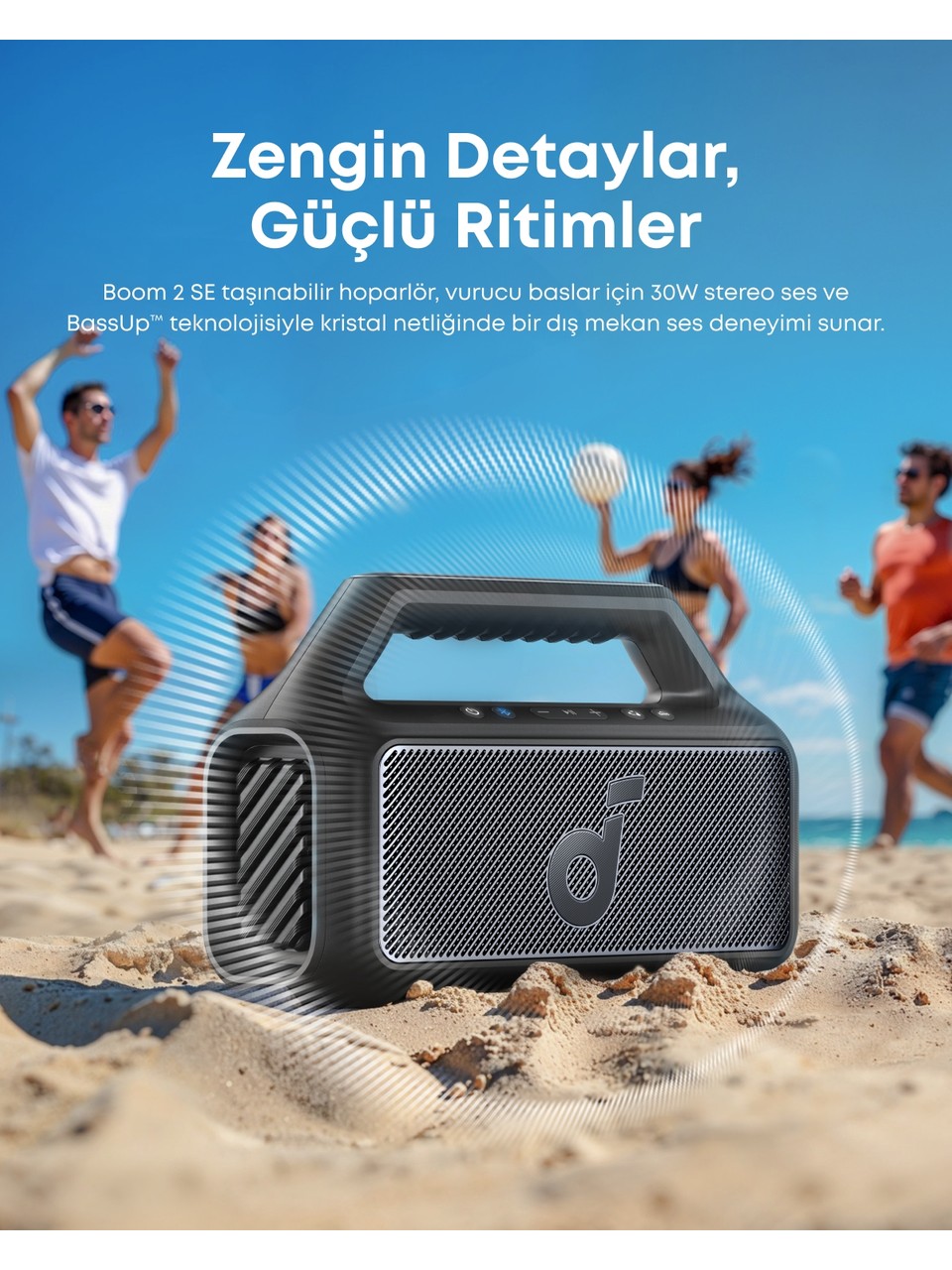 Anker Soundcore Boom 2 Se Bluetooth Hoparlör Görseli