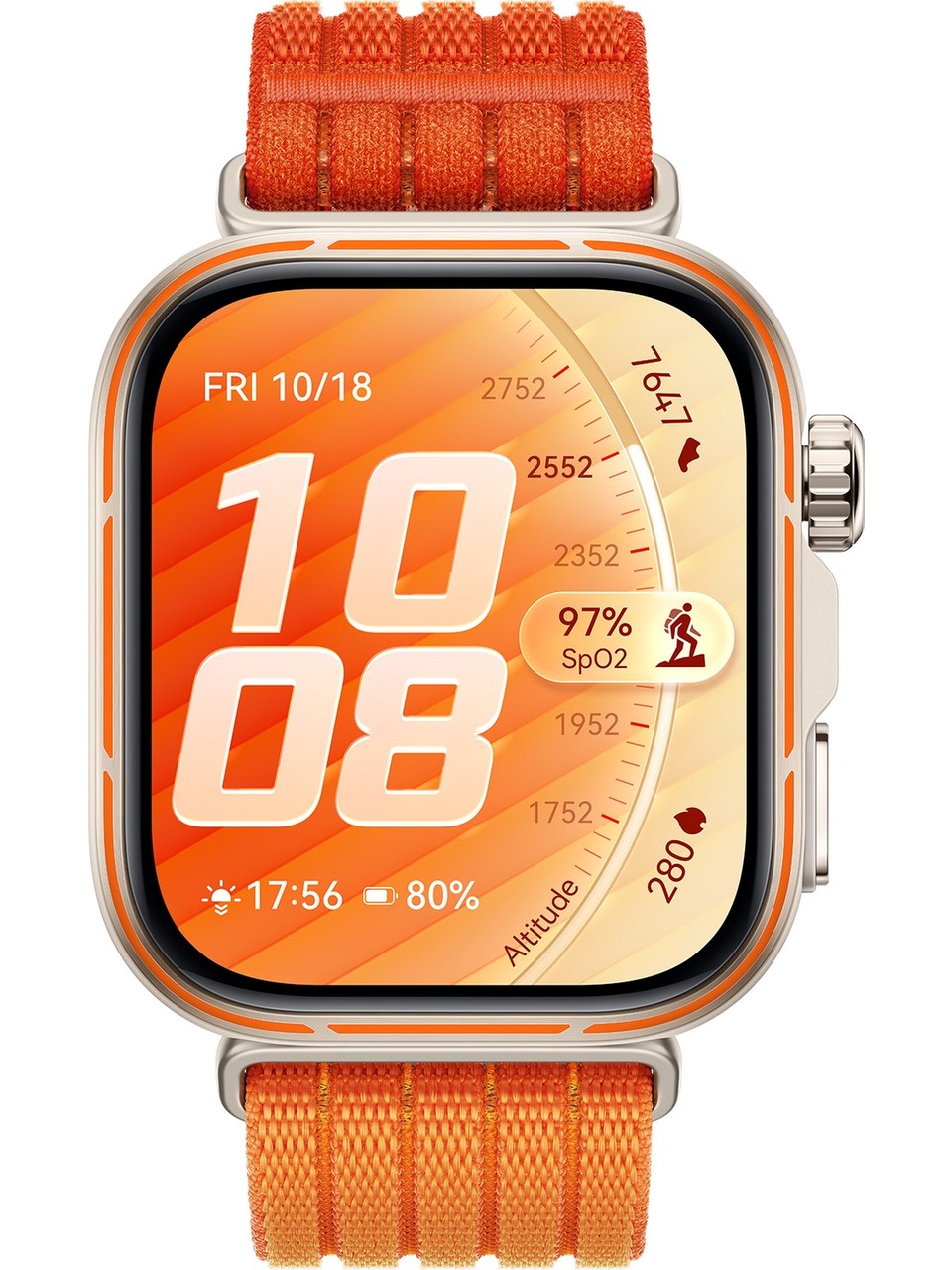 Huawei Watch Fit 5 Pro Turuncu Akıllı Saat