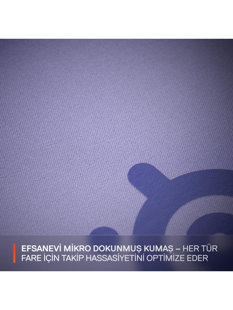SteelSeries QcK Lila Large Oyuncu Mouse Pad Görseli