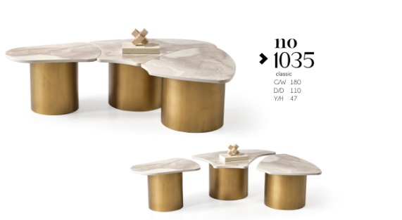 Mono Concept No-1035 3'lü Orta Sehpa Görseli