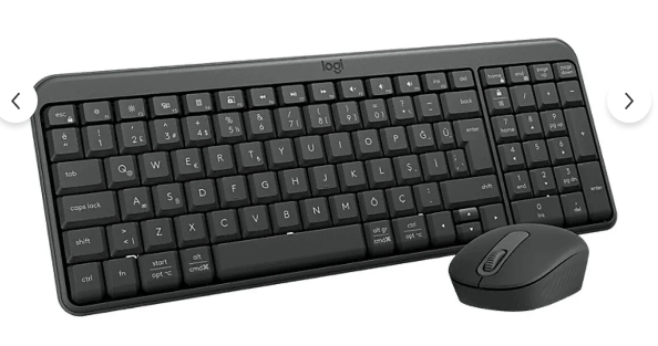 Logitech MK250 Kablosuz Bluetooth Kablosuz Klavye ve Mouse Seti
