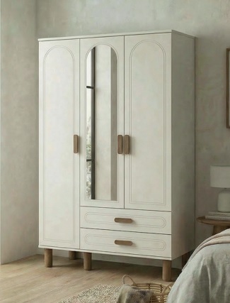 Dole Bohem 3 Kapakli Gardirop ( 120 Cm Aytaşi )