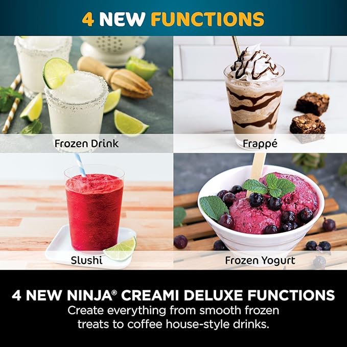 Ninja Creami Deluxe 10in1 Frozen Ve Dondurma Makinesi Görseli