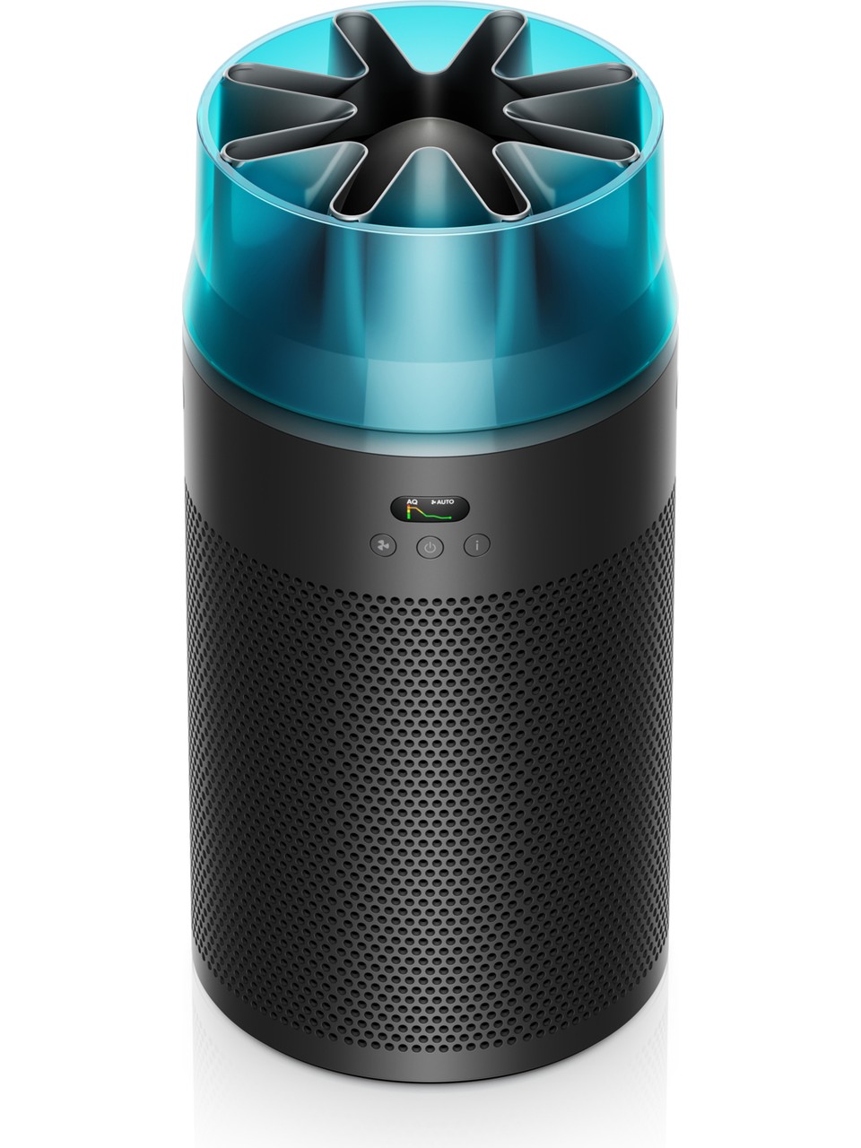 Dyson Hushjet Purifier Compact Siyah Turkuaz Hava Temizleyici