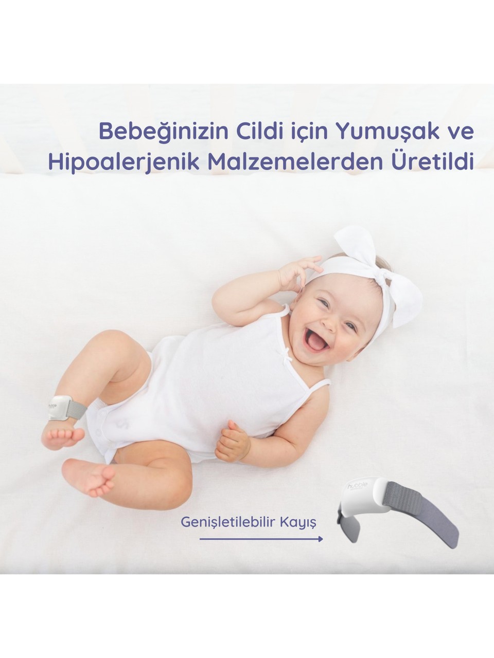 Hubble Connected Guardian+ Giyilebilir Uyku Kalitesi Takip Sistemi Görseli