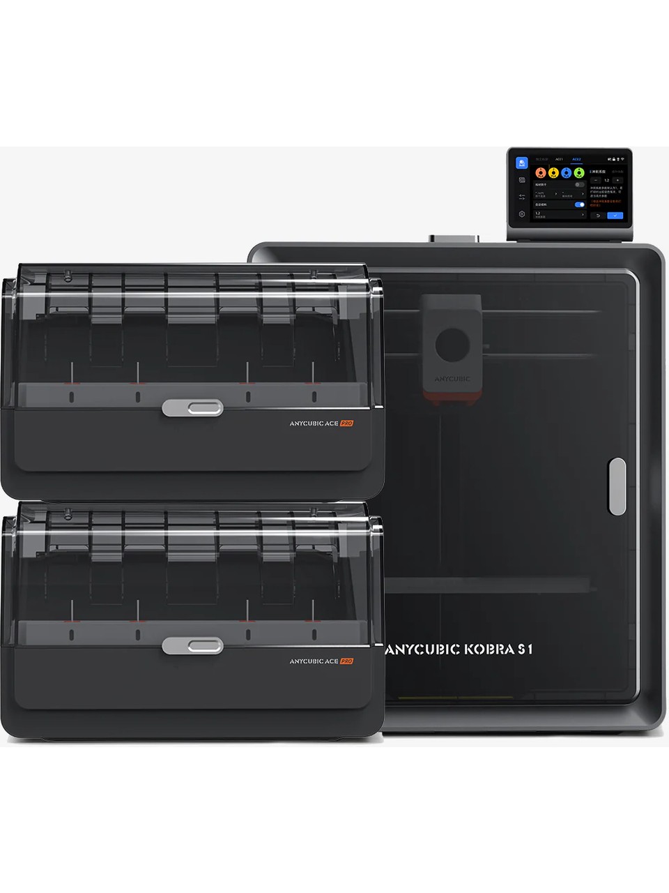 Anycubic Kobra S1 Combo Kapalı Kasa Hızlı 3d Yazıcı Görseli