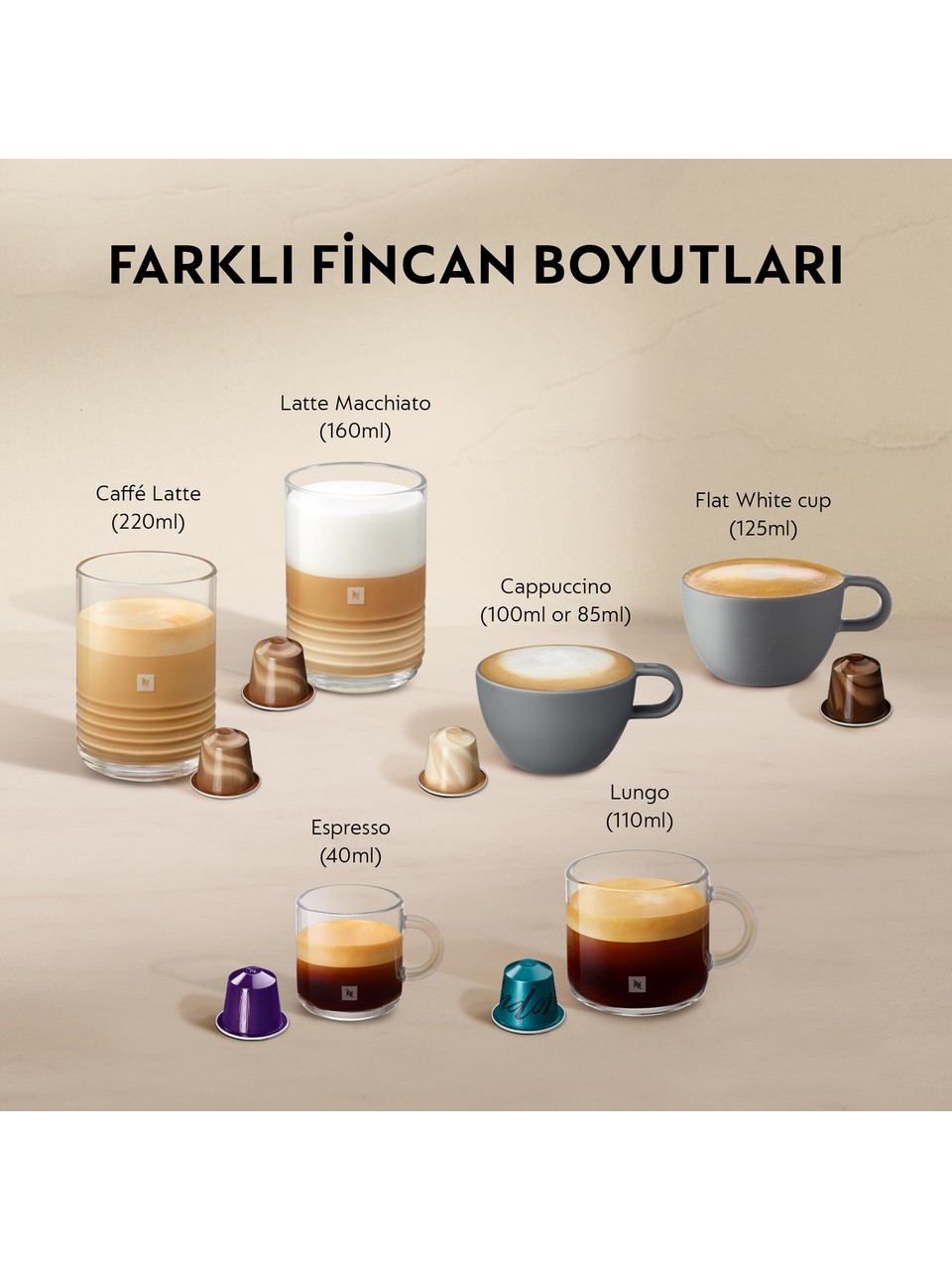 Nespresso F541 Gran Lattissima Siyah Kapsül Kahve Makinesi Görseli