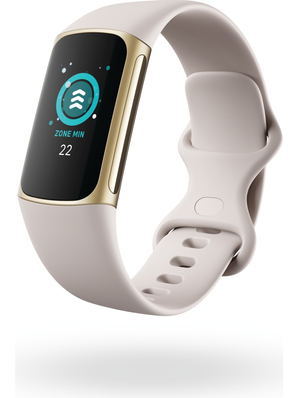Fitbit Charge 5 Akıllı Bileklik Ay Beyazı / Altın Görseli