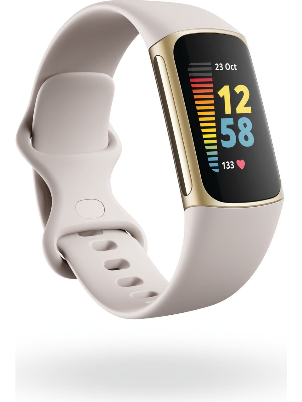 Fitbit Charge 5 Akıllı Bileklik Ay Beyazı / Altın Görseli