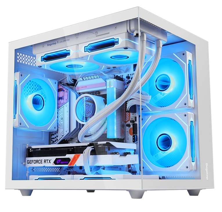 Gamers Arena Mıd R5 7500f 16gb 512gb Ssd 8gb Rtx5060 Wifi 650w Rgb Beyaz Oem Paket