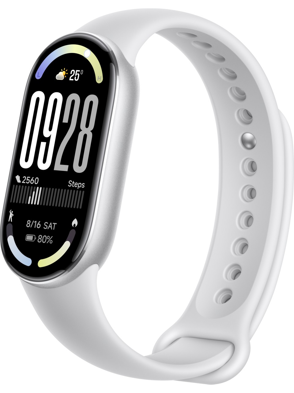 Xiaomi Smart Band 10 Glacier Silver Akıllı Bileklik Görseli