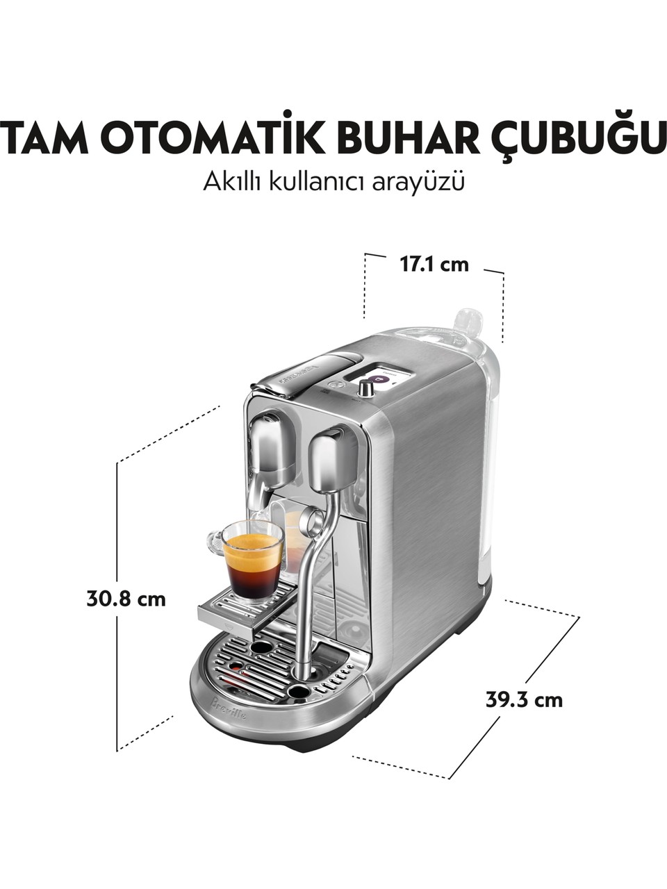 Nespresso J520 Creatista Plus Kapsül Kahve Makinesi Görseli
