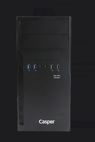 Casper Nirvana N2h.270k-de00a-00a Ultra 7 270k 32gb Ram 500gb Ssd Win11h Masaüstü Bilgisayar