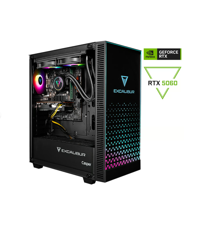 Casper Excalibur E65h.265k-be60a-0re-k Ultra7 265kf 16gb 500gb Ssd Rtx 5060 8gb Win11h Gam Kasa