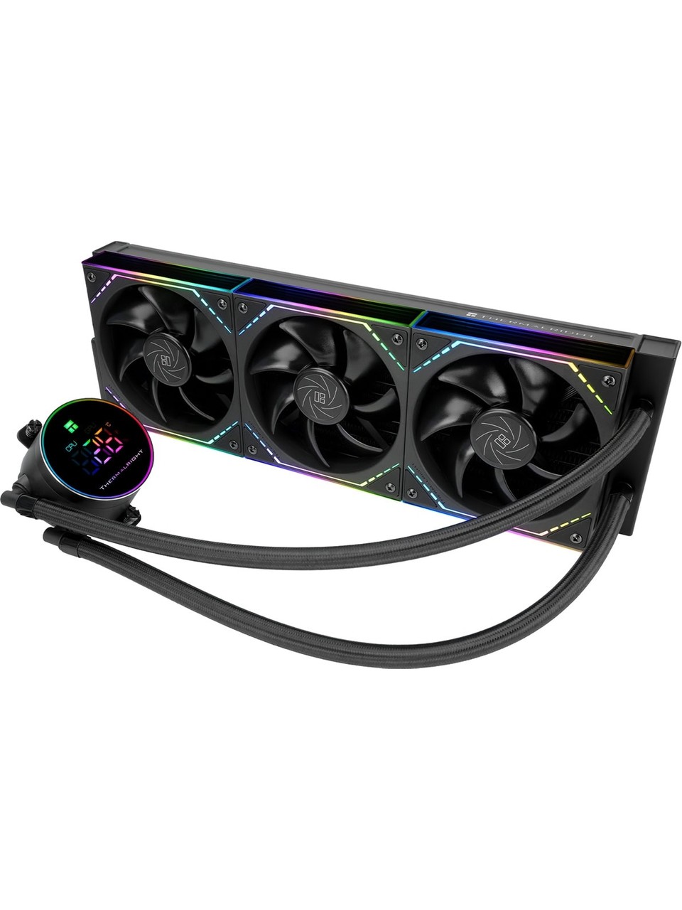 Thermalright Frozen Magic 360 Digital Argb Black V2 360MM Intel-Amd Uyumlu Işlemci Sıvı Soğutucu