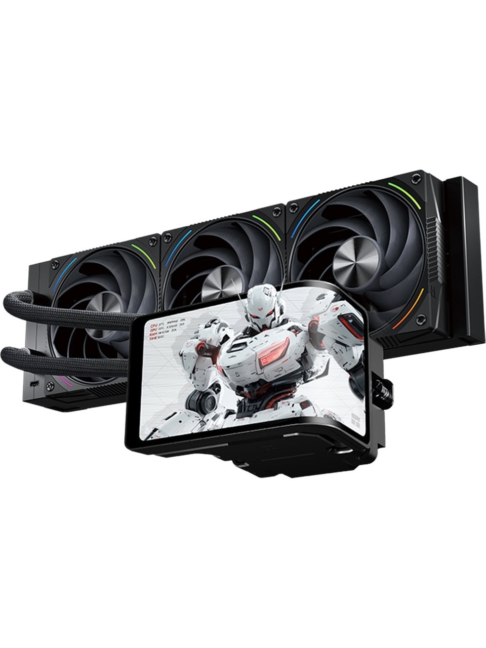 Thermalright Wonder Vision 360 Turbo Argb Black 360MM Intel-Amd Uyumlu Işlemci Sıvı Soğutucu