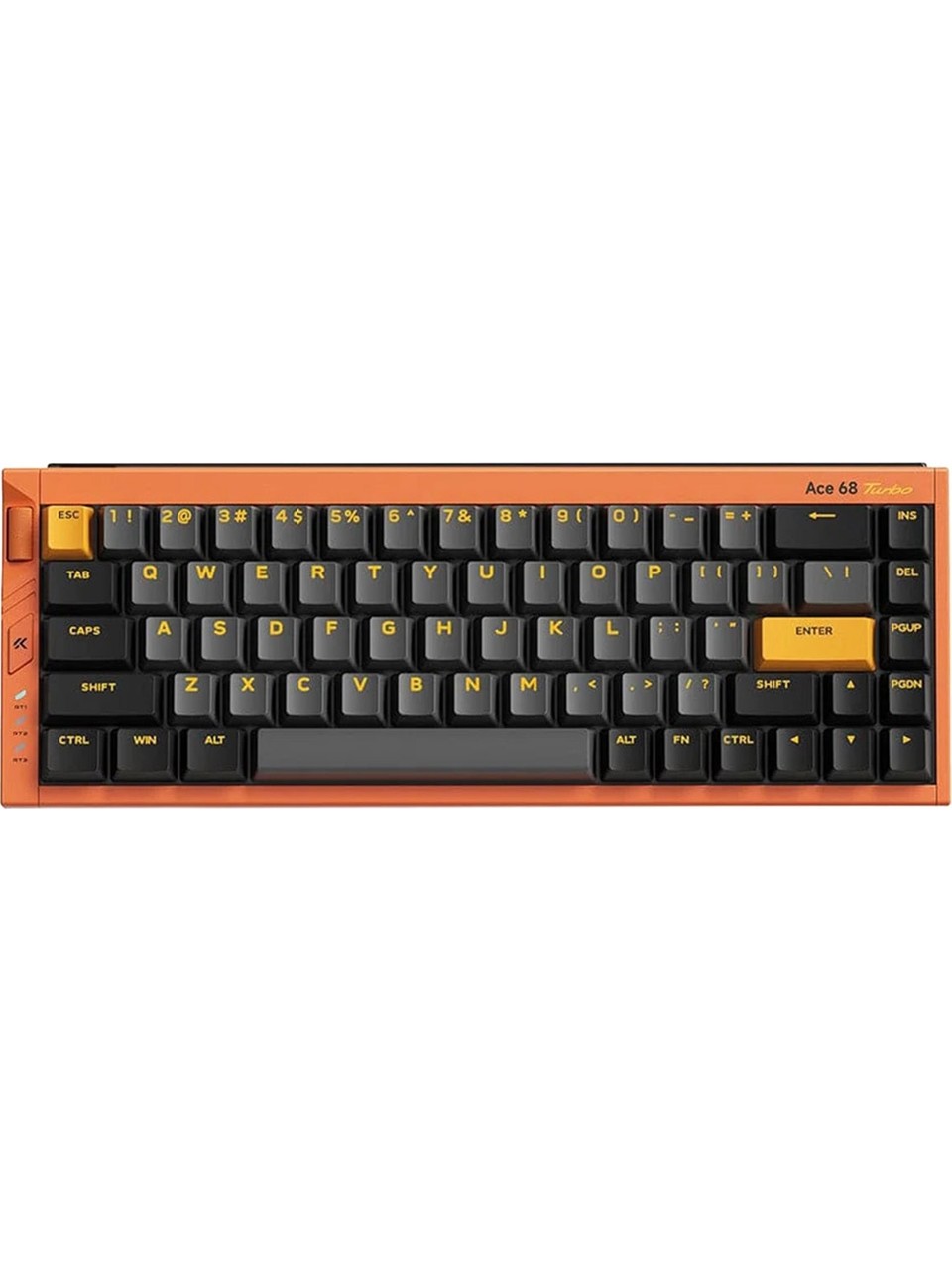 Mchose Ace 68 Turbo Esports Galaxy Orange %65 Magnetic Switch16K Hz Rgb Hotswap Gaming Klavye