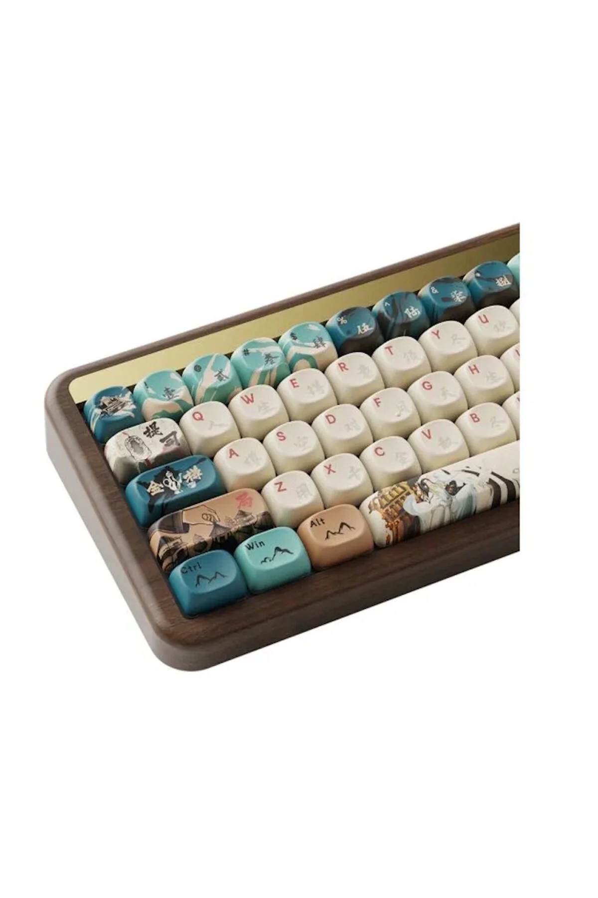 Akko MU01 Joy Of Life Rgb Kablosuz Hotswap Mekanik Gaming Klavye Görseli