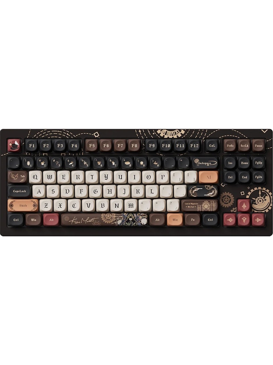 Akko Lord Of The Mysteries 5087B %80 V3 Piano Pro Switch Hotswap Rgb Kablosuz Ingilizce Mekanik Klav