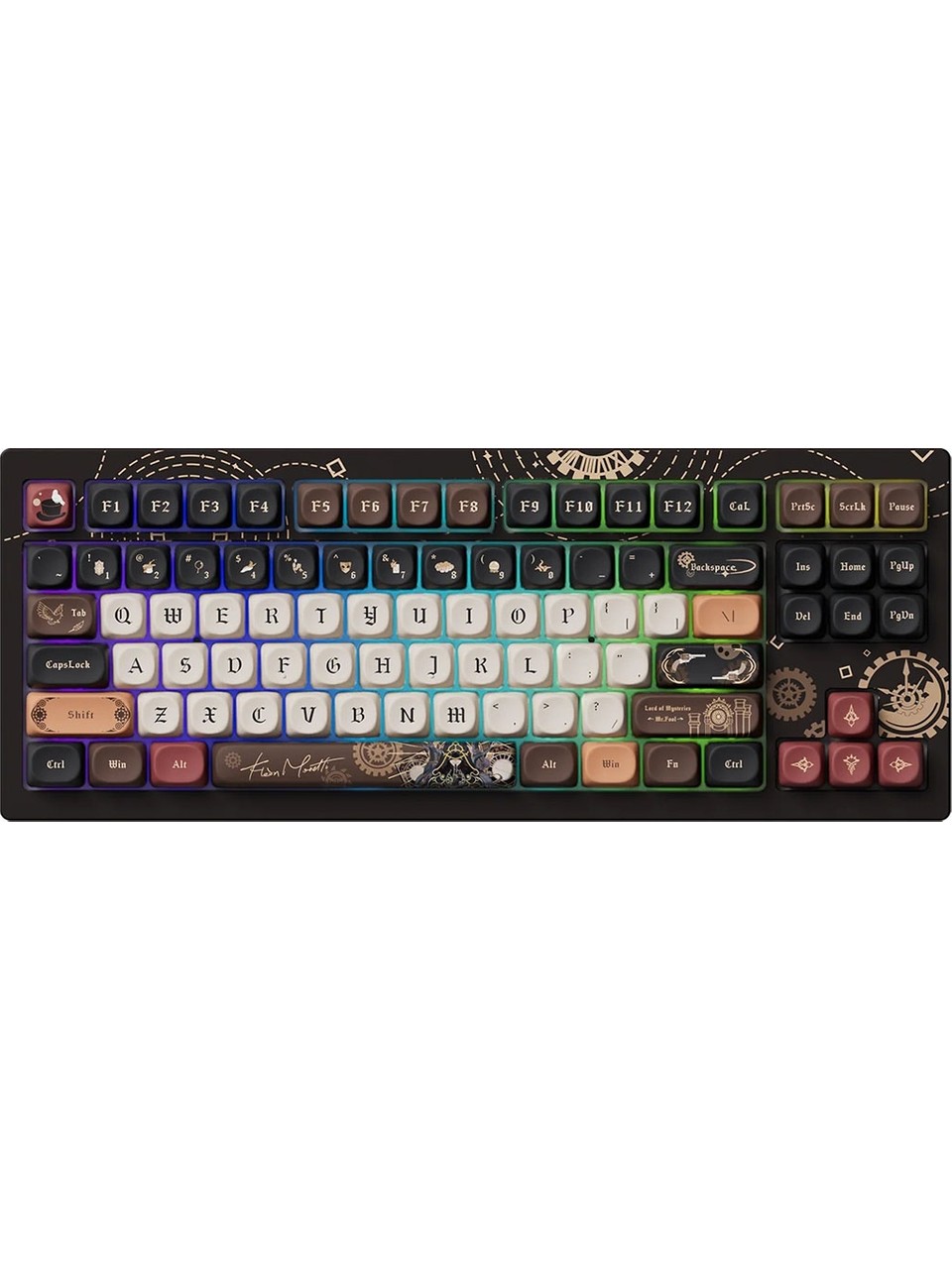 Akko Lord Of The Mysteries 5087B %80 V3 Piano Pro Switch Hotswap Rgb Kablosuz Ingilizce Mekanik Klav Görseli