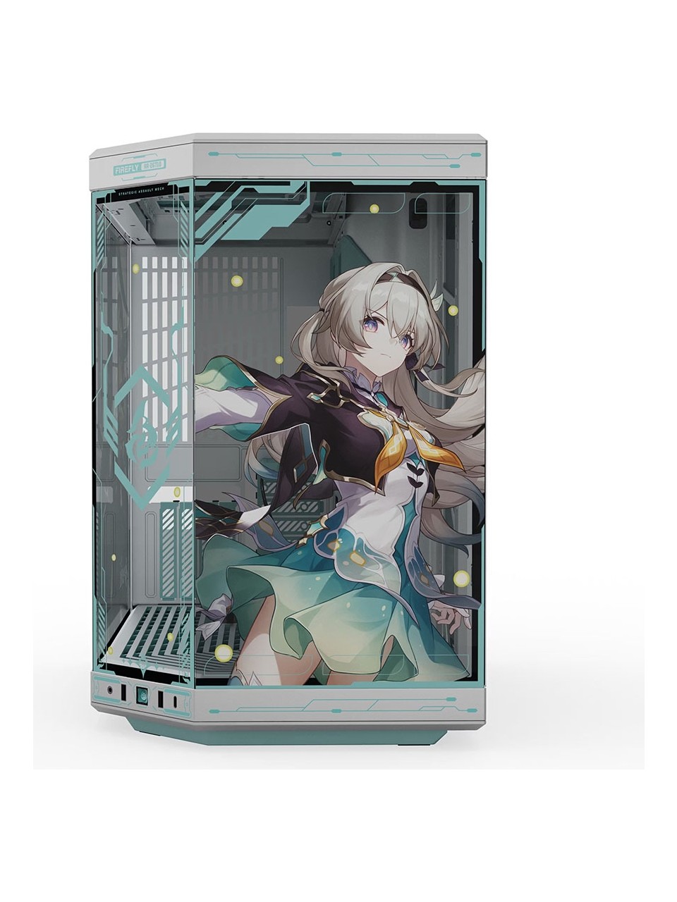 Hyte Y70 Firefly Edition CS-HYTE-Y70-FIREFLY-JP Fansız E-ATX Oyuncu Kasası Görseli