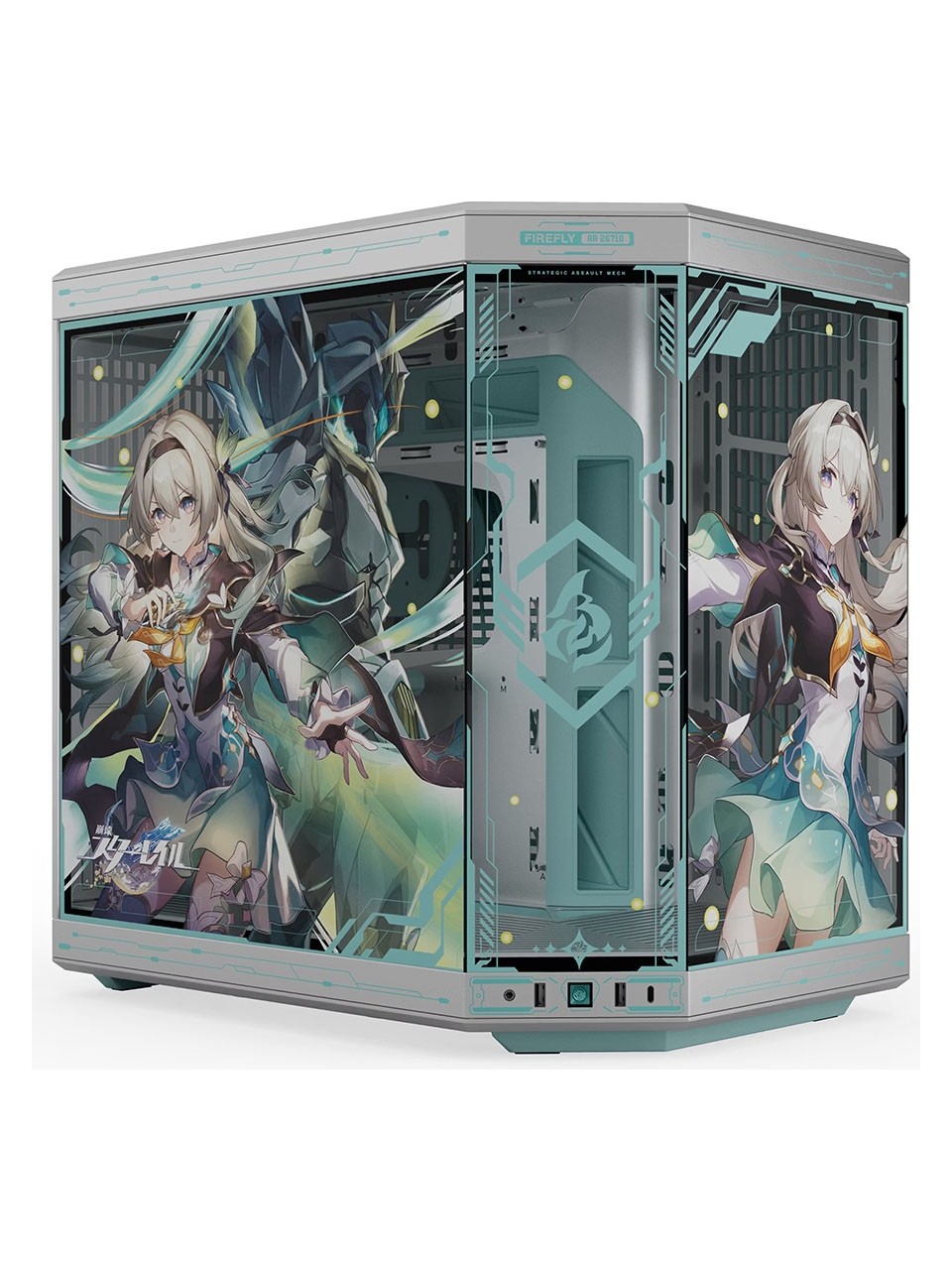 Hyte Y70 Firefly Edition CS-HYTE-Y70-FIREFLY-JP Fansız E-ATX Oyuncu Kasası Görseli