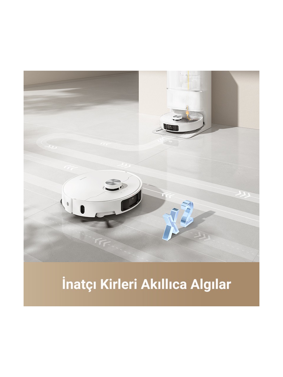 Dreame L40 Ultra Çöp İstasyonlu Akıllı Robot Süpürge Görseli