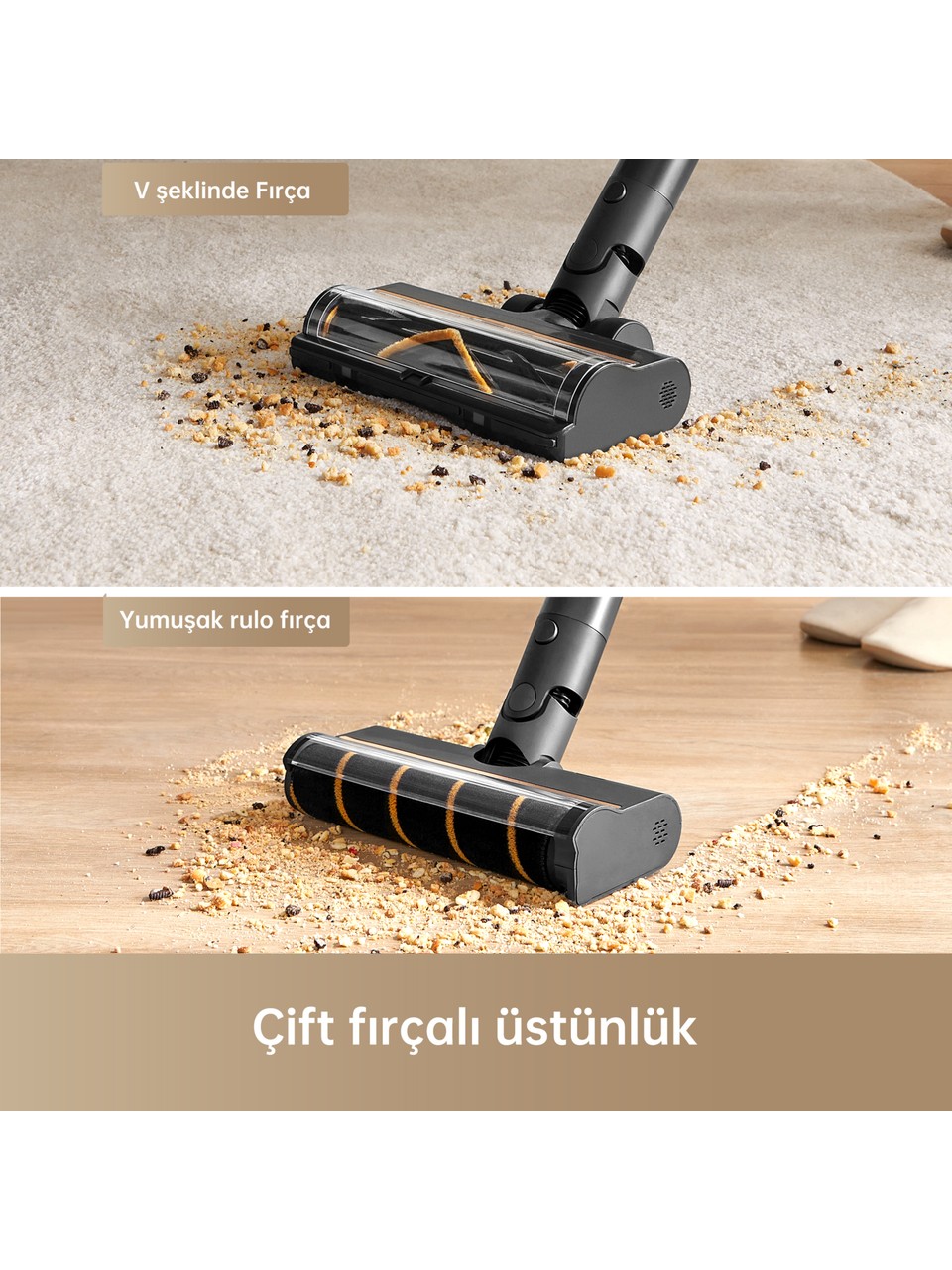 Dreame R10 Pro Şarjlı Dikey Süpürge Görseli