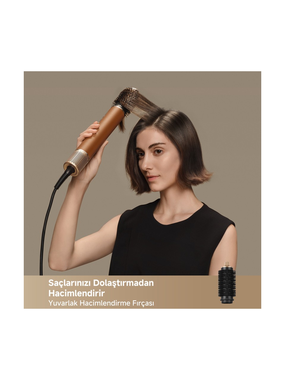 Dreame Airstyle Pro 7in1 Saç Şekillendirme Seti Amber Görseli
