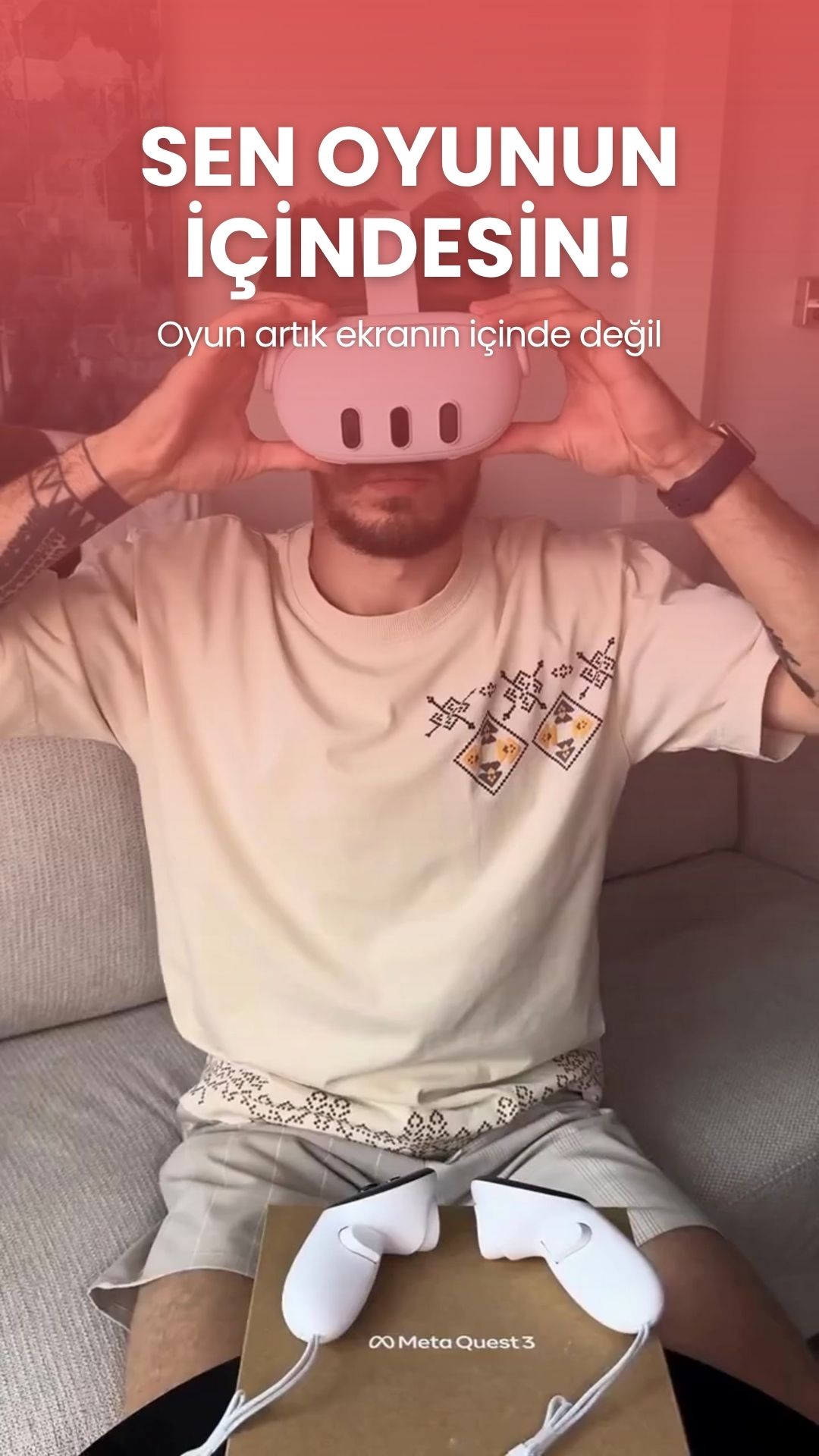 Kablosuz VR Sanal Gerçeklik Gözlüğü
